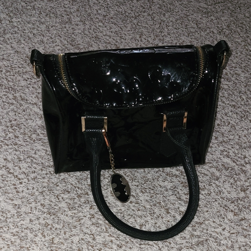 Batman Faux Leather Handbag Crossbody